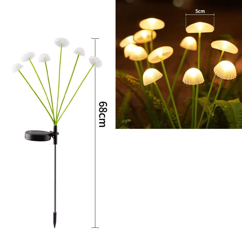 Helio - Solarbetriebene LED-Pilzlampe mit Dämmerungssensor