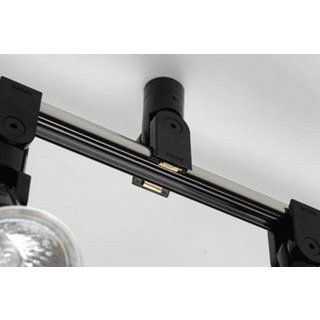 Sparka - LED-Schienen-Deckenleuchte 1 m schwarz-gold