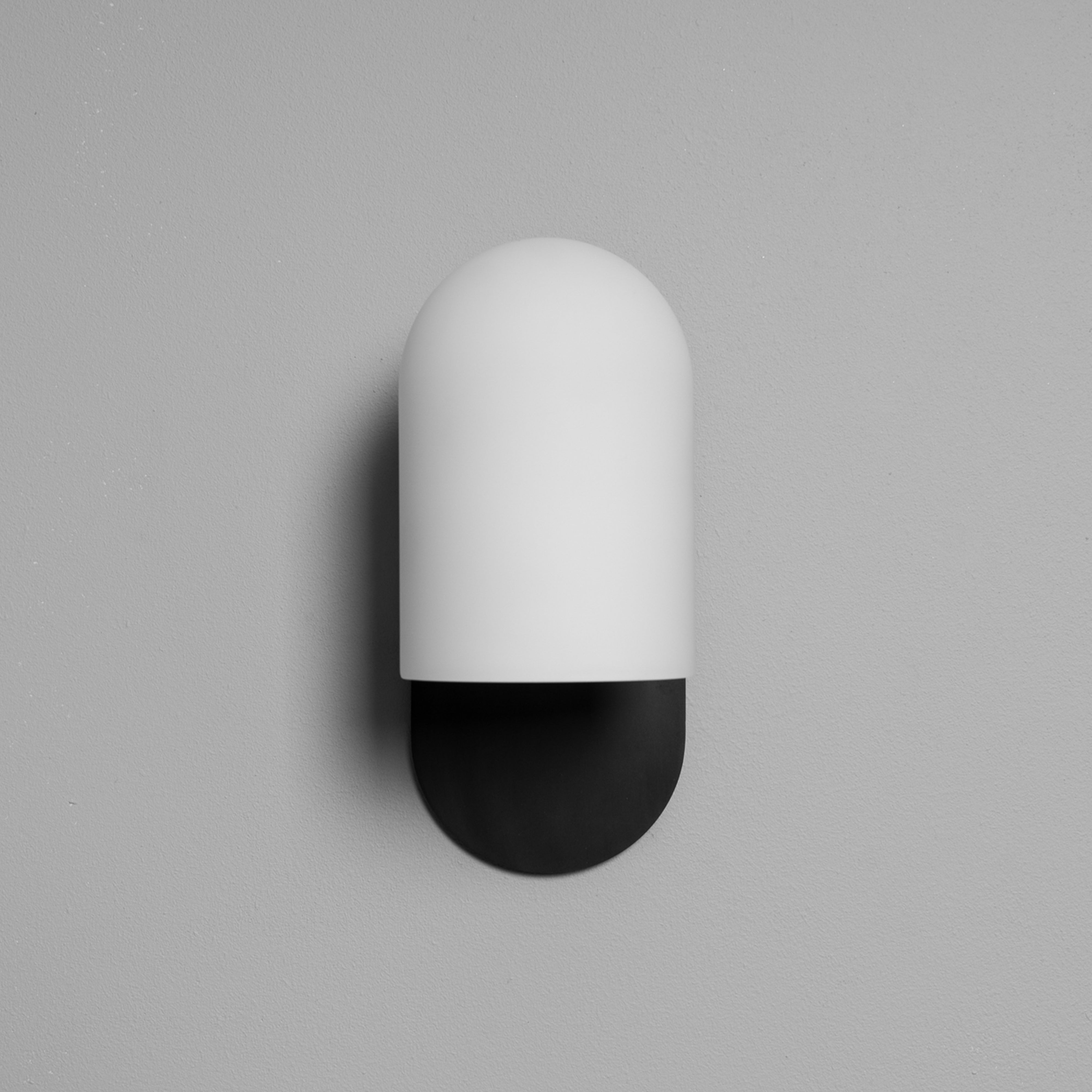 Metall/Glas - Designer-Wandleuchte, Metall/Glas