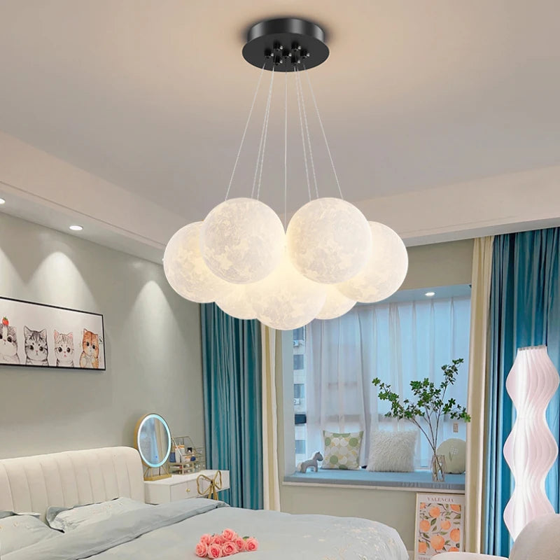 DreamGlow - Hängeleuchte Kinderzimmer 3D-Druck Design aus
