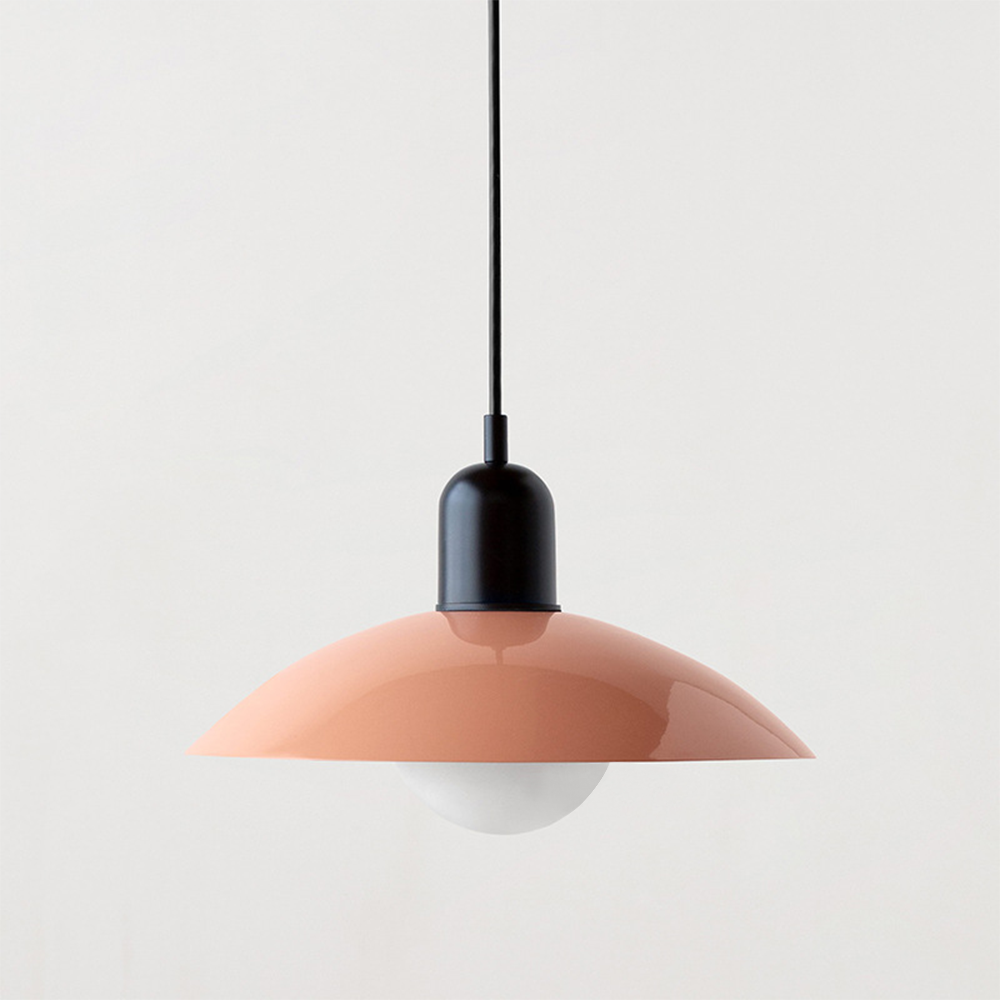 Macaron - Bauhaus Pendelleuchte, Metall & Glas