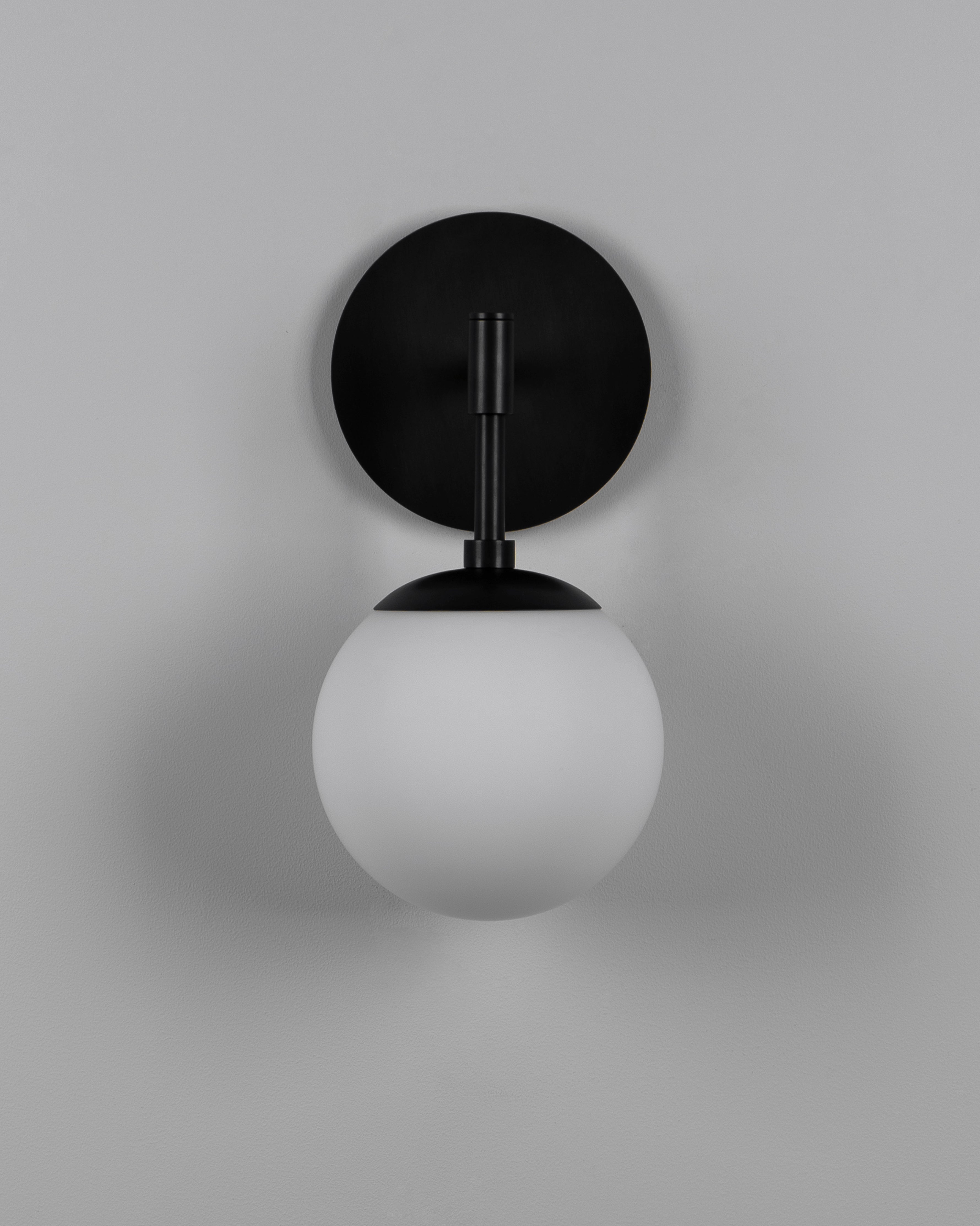 Metall/Glas - Designer-Wandleuchte, Metall/Glas