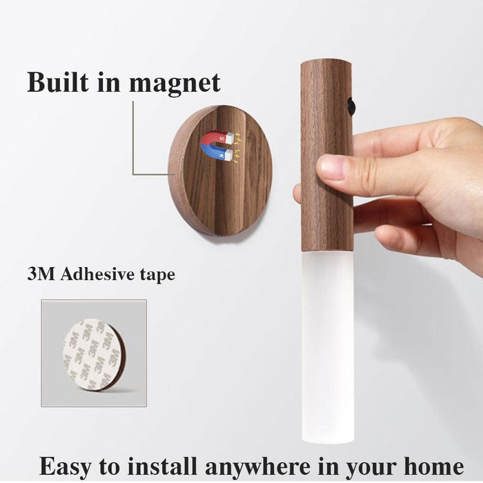 Magnetisches - LED-Nachtlicht mit Bewegungssensor