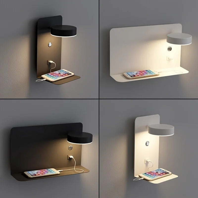 Minimalistische - LED Wandleuchte Aluminium