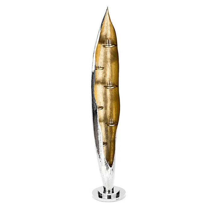 Linara - 7-flammiger Kerzenhalter, 130 cm, aus Aluminium und