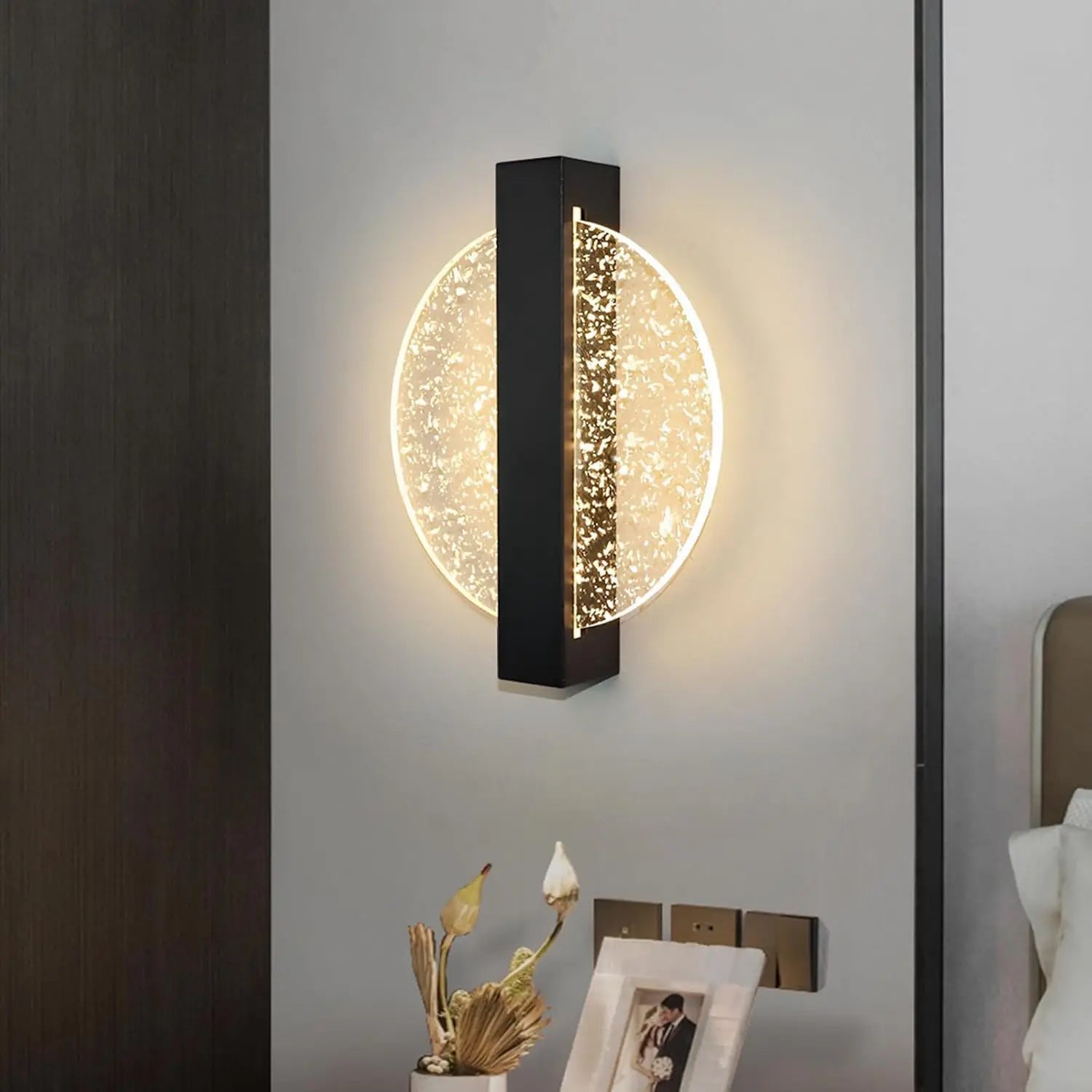 Luara - Runde LED-Wandleuchte 3500K