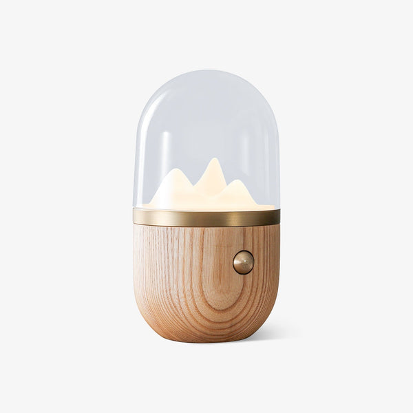 Mountain - Nachttischlampe Mountain Peak mit mattiertem