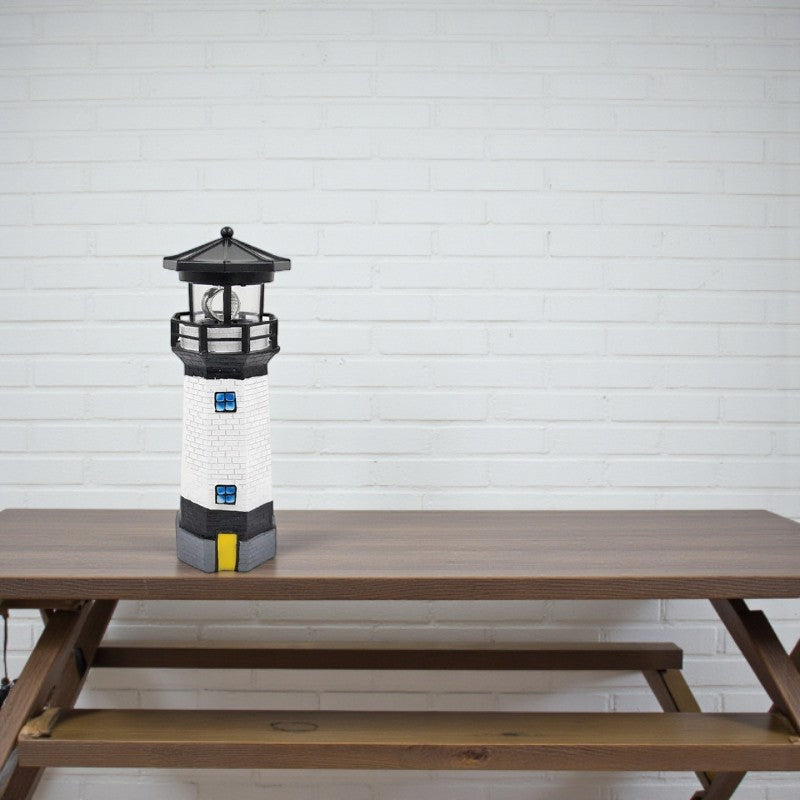 Umweltfreundliche Solar-Leuchtturmlampe für Außenbereiche und Gartendekoration