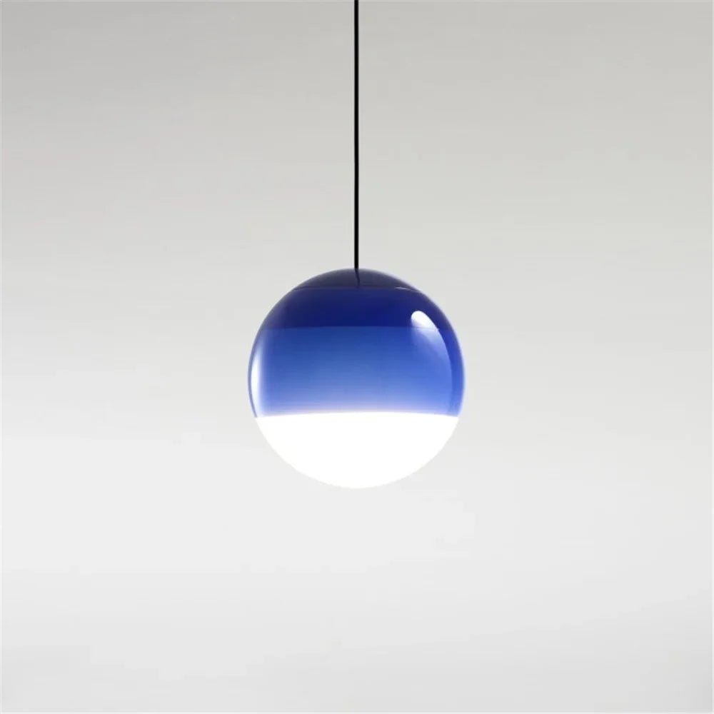 Polara - Pendelleuchte aus Glaskugel E14