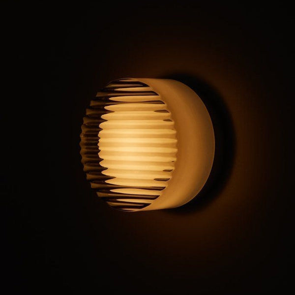Flanca - Moderne runde LED-Wandleuchte für den Innen- und