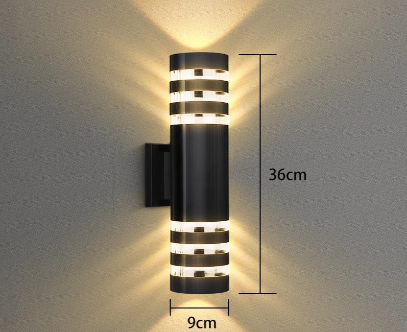 Silva - LED-Wandleuchte E27, IP65 wasserdicht