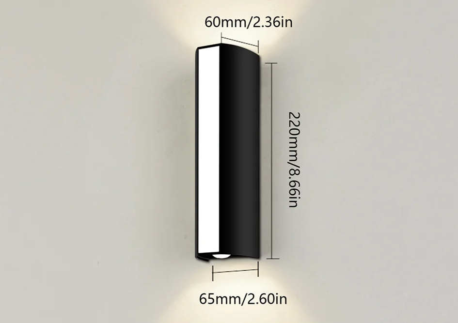 Rustica - LED-Wandleuchte 10 W, Schutzart IP66