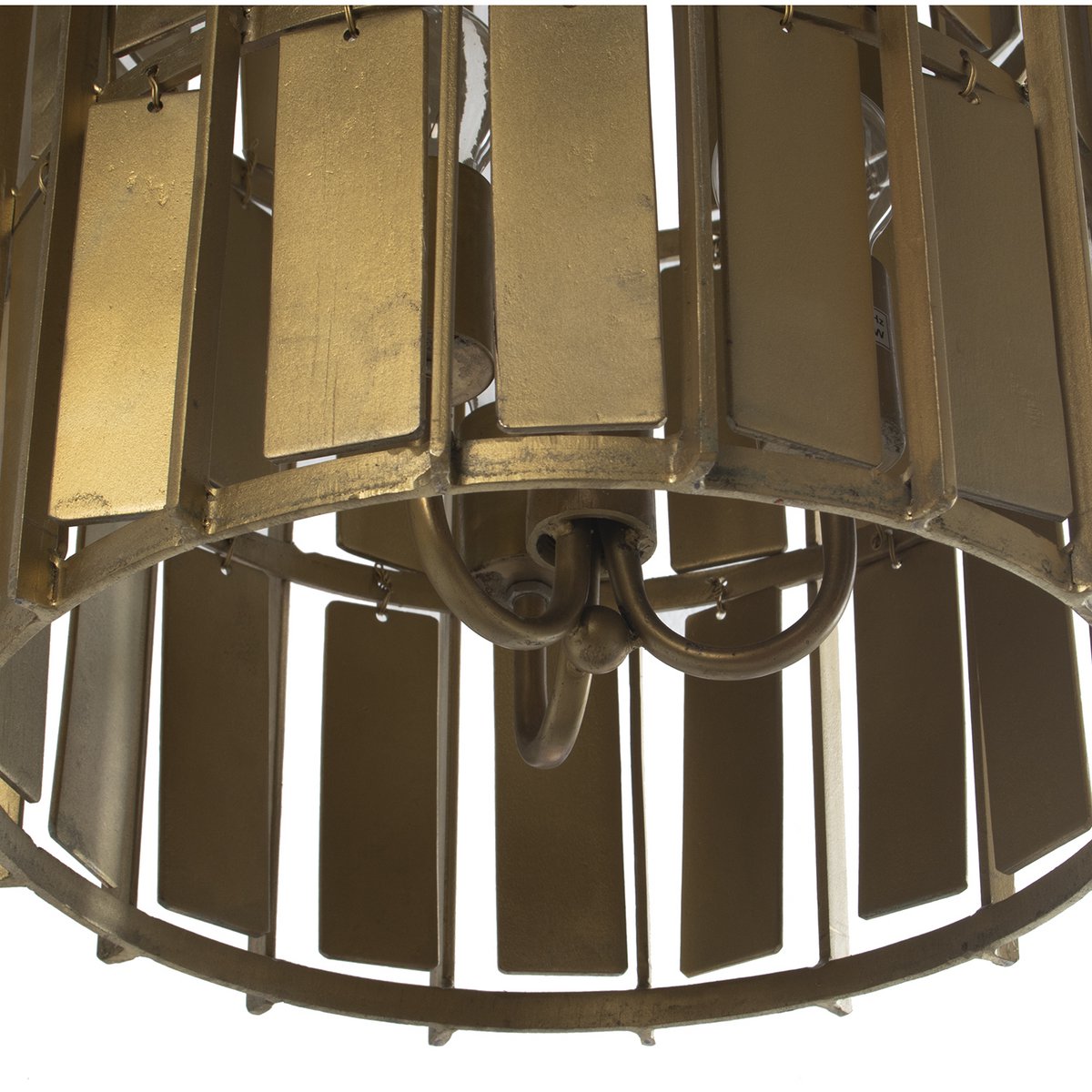 Alexandra - Style - Goldene Metall-Deckenleuchte Ø 34 x 44