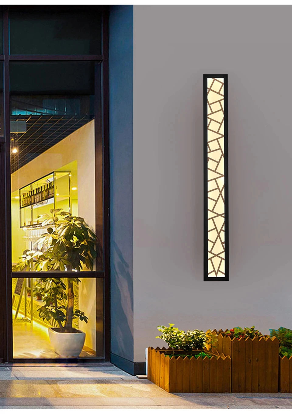 LineaLux - IP65 – Minimalistische Outdoor-Wandleuchte