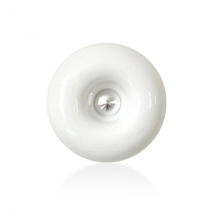 Luara - Bauhaus Donut Wand- und Tischleuchte aus Glas/Metall