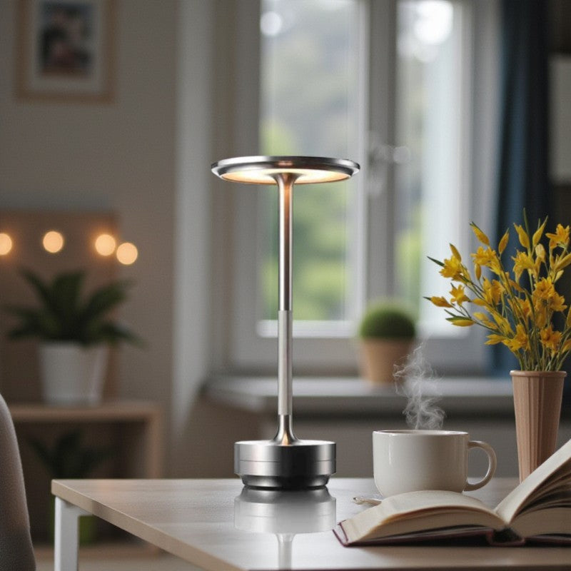 Kabellose Tischlampe für elegante Beleuchtung und vielseitigen Einsatz zu Hause