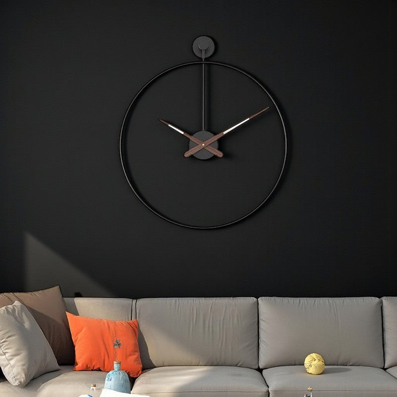 Moderne Wanduhr für mühelose Eleganz Stilvolle zeitlose Wohn und Bürodekoration