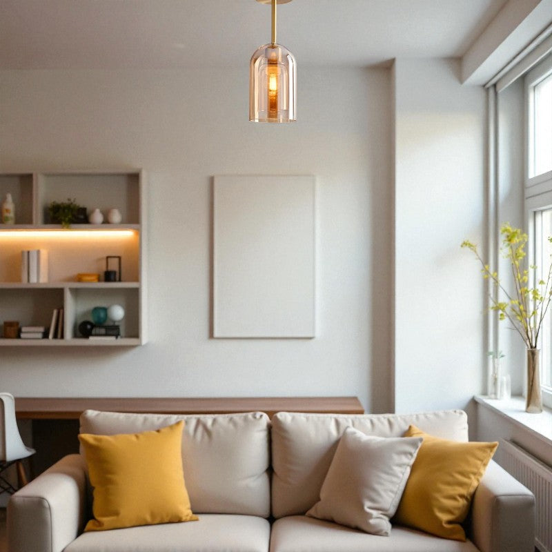 Wandleuchte mit rundem Kopf und Becher Design