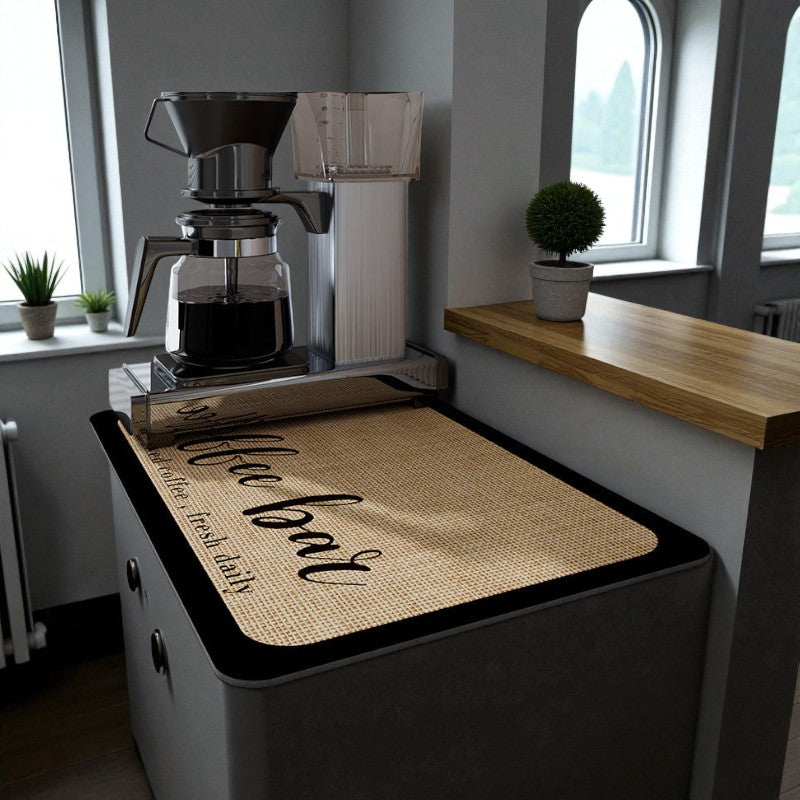 Abtropfmatte zur Küchenorganisation für ordentliche und aufgeräumte Arbeitsflächen