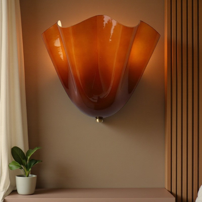 LED-Wandleuchte mit Muscheldesign für Innenbeleuchtung