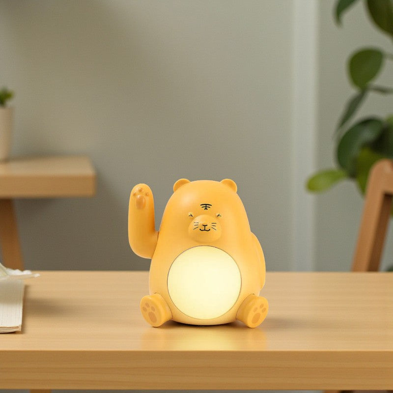 USB-aufladbare LED-Nachtlampe Tragbares Licht mit sanftem Glow