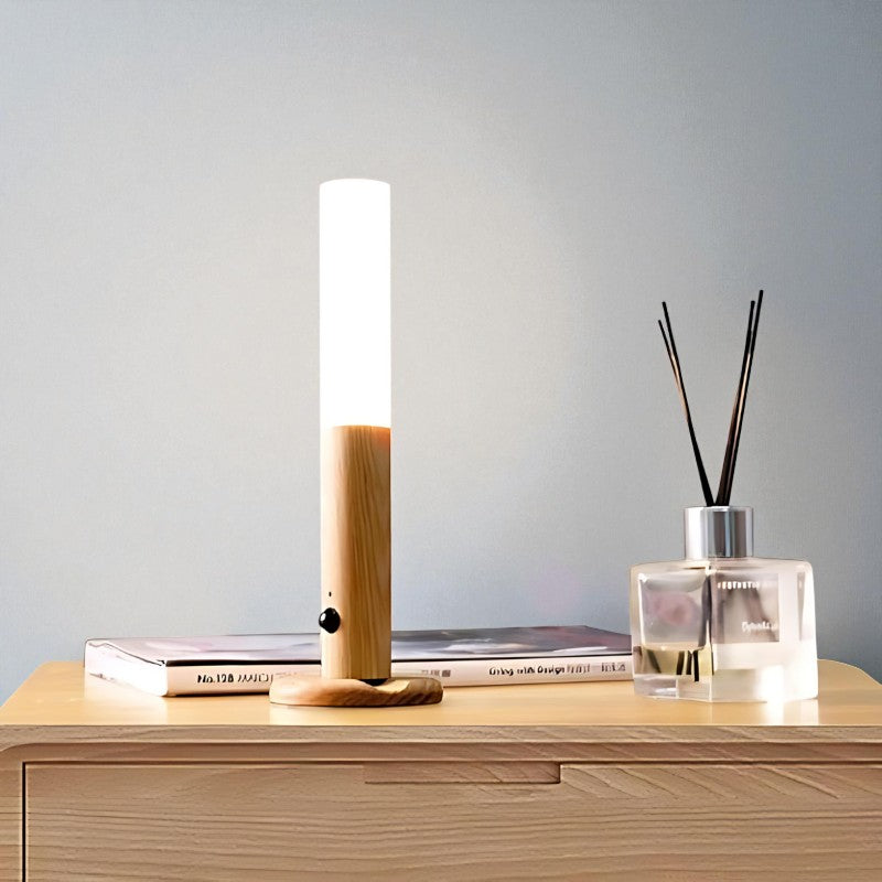 Elegante Wandleuchte mit Bewegungsmelder und wiederaufladbarer LED