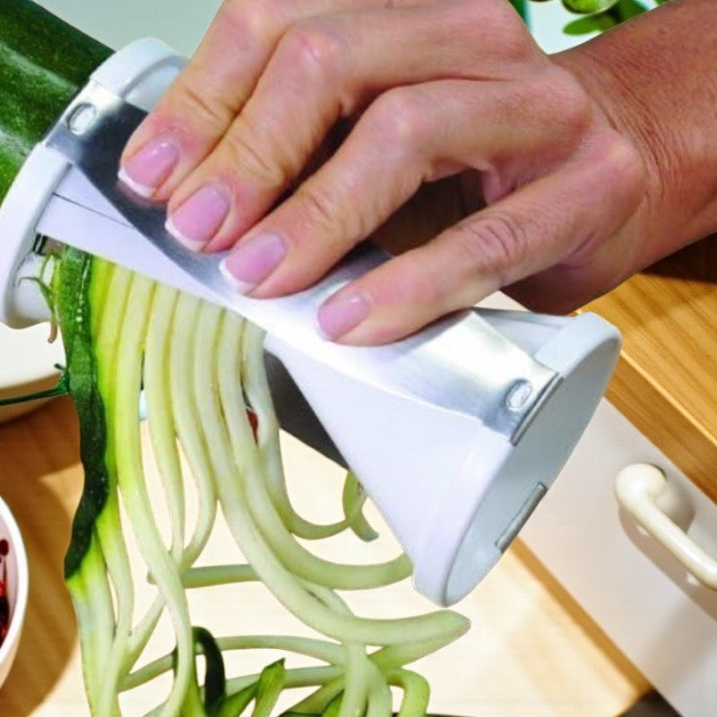 Spiral Gemüseschneider mit dickem Blatt und ergonomischem Griff