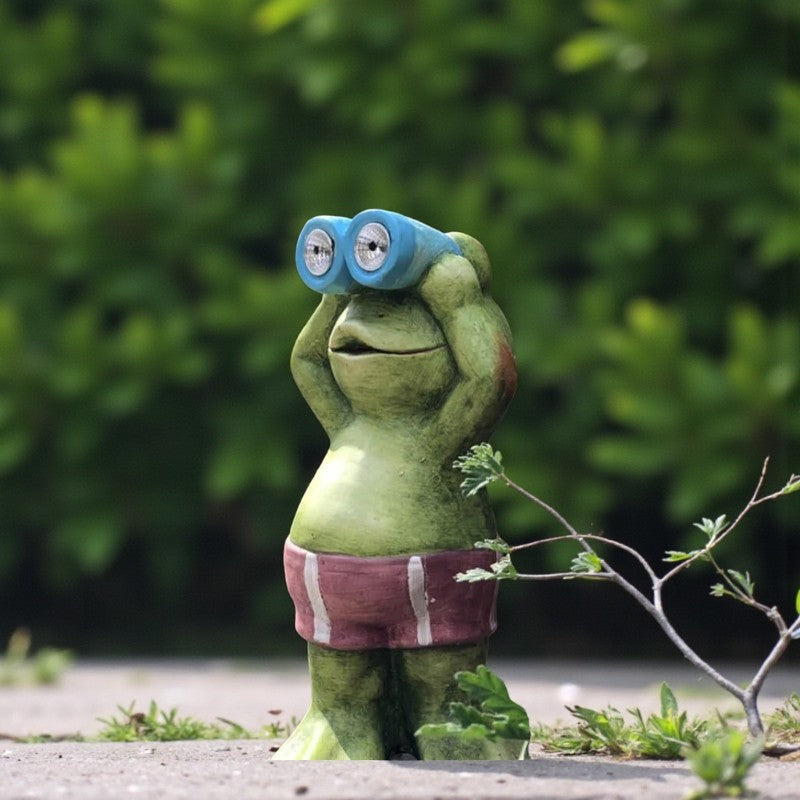 Wasserdichte dekorative Frosch-Nachtlampe für Gartenakzente