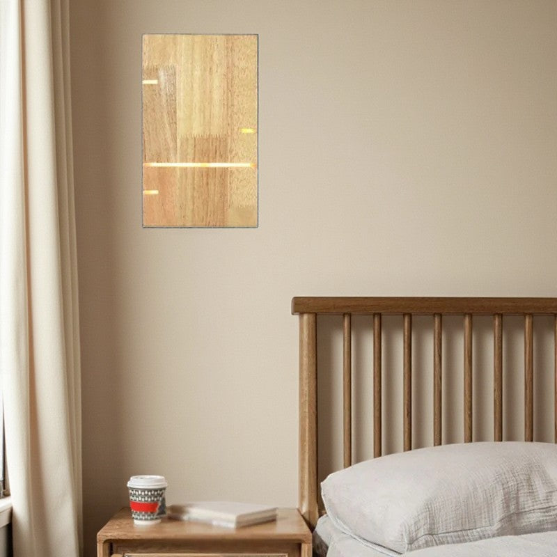 Minimalistische rechteckige Wandleuchte Modernes Schlafzimmerlicht