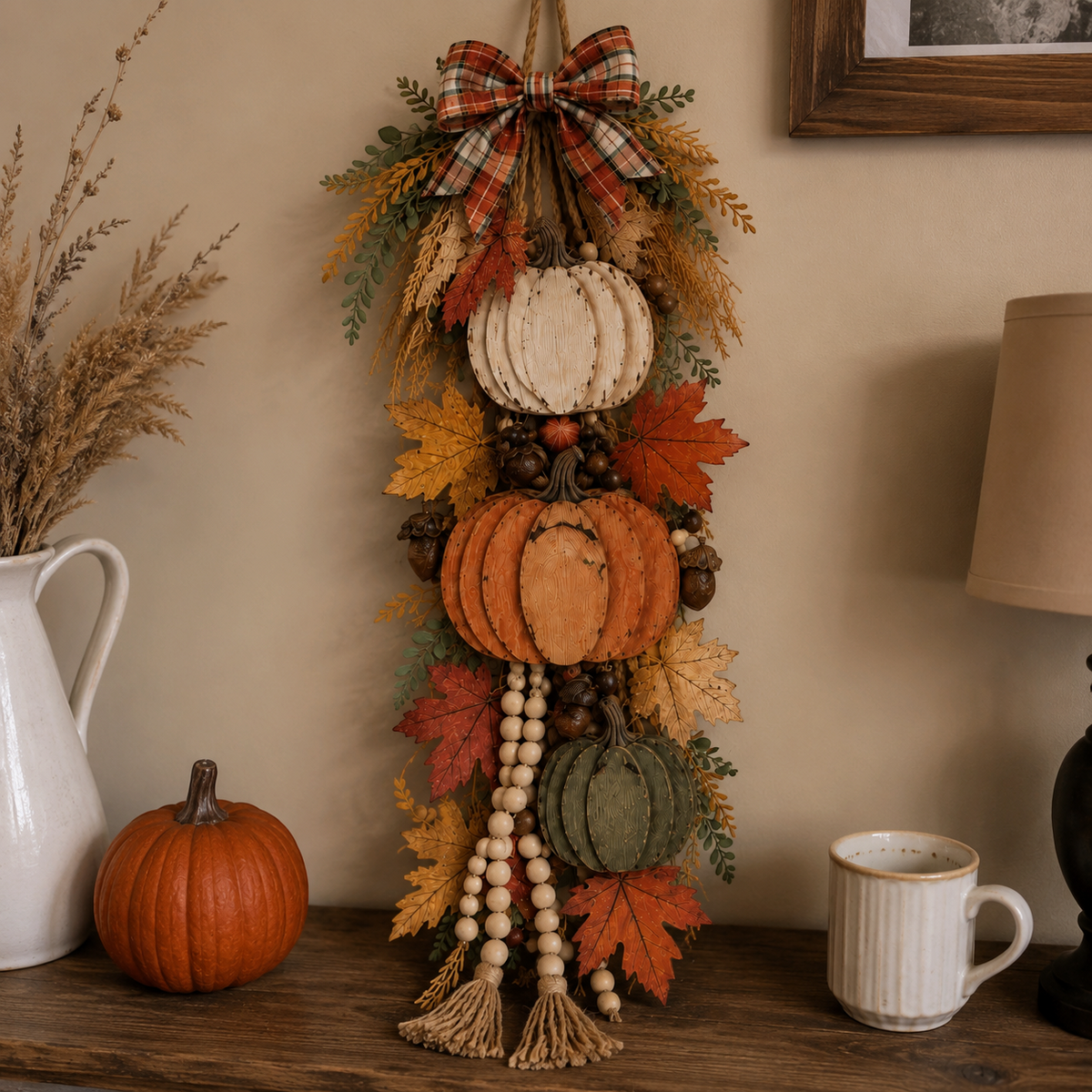 PumpkinHanger - Hängende Kürbis-Wanddekoration