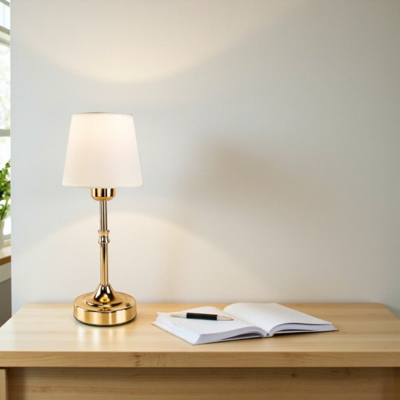 Wiederaufladbare Schreibtischlampe mit kabellosem Design
