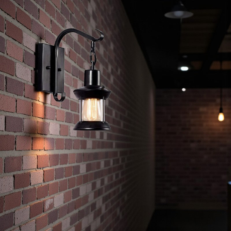 Vintage Laternen Wandleuchte für klassische Innen und Außenbeleuchtung