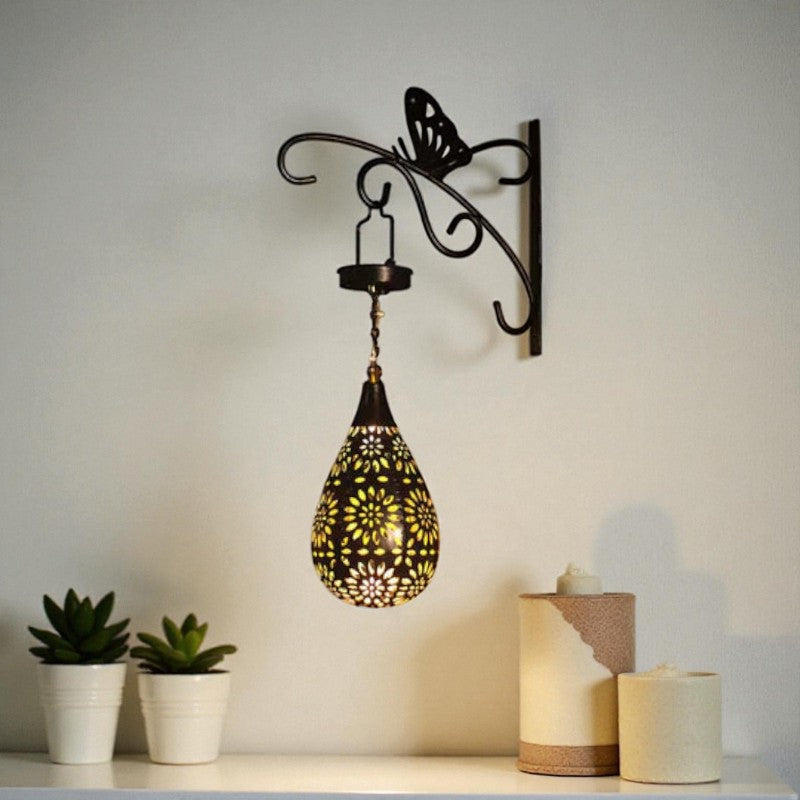 Solarbetriebene wetterbeständige Gartenlampe für Bodenbeleuchtung im Außenbereich