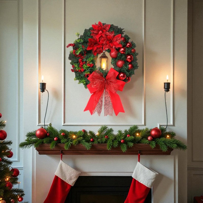 Wandleuchte mit Blumenmuster Design