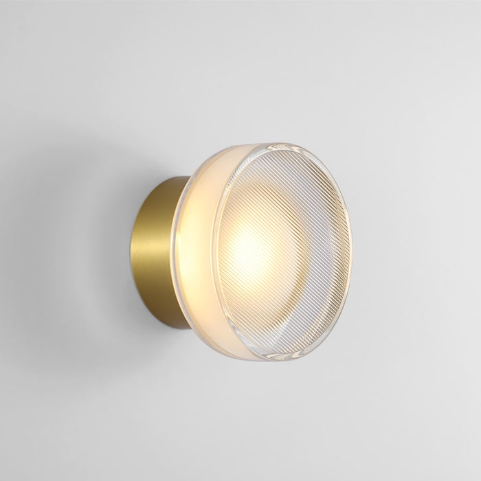 Noctua - Moderne Glas Wandleuchte LED