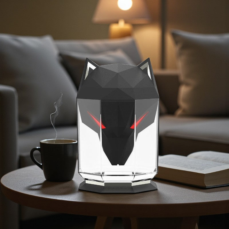 Tragbarer Luftbefeuchter mit LED-Licht für Zuhause und Büro