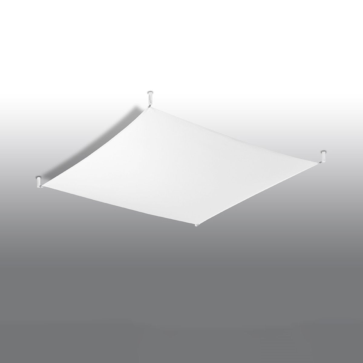 Lightinup - SRL - LUNA 4 Deckenleuchte, weiß, 140 x 140 cm