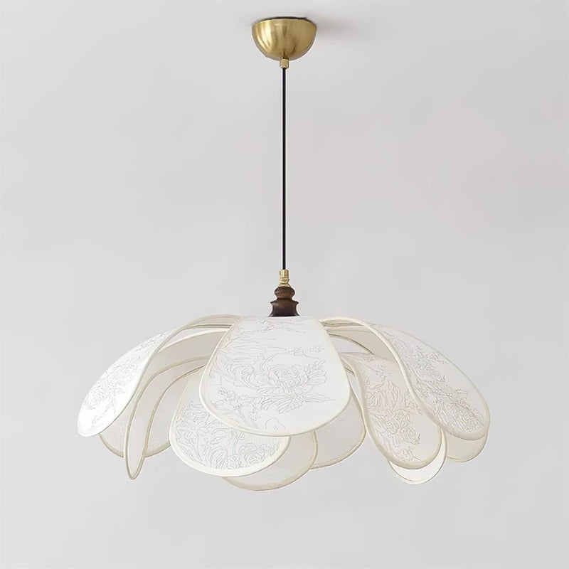Florina - Pendelleuchte im floralen Design