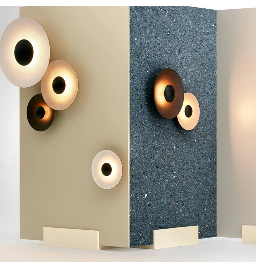 Lumera - Runde LED-Wandleuchte im skandinavischen Design