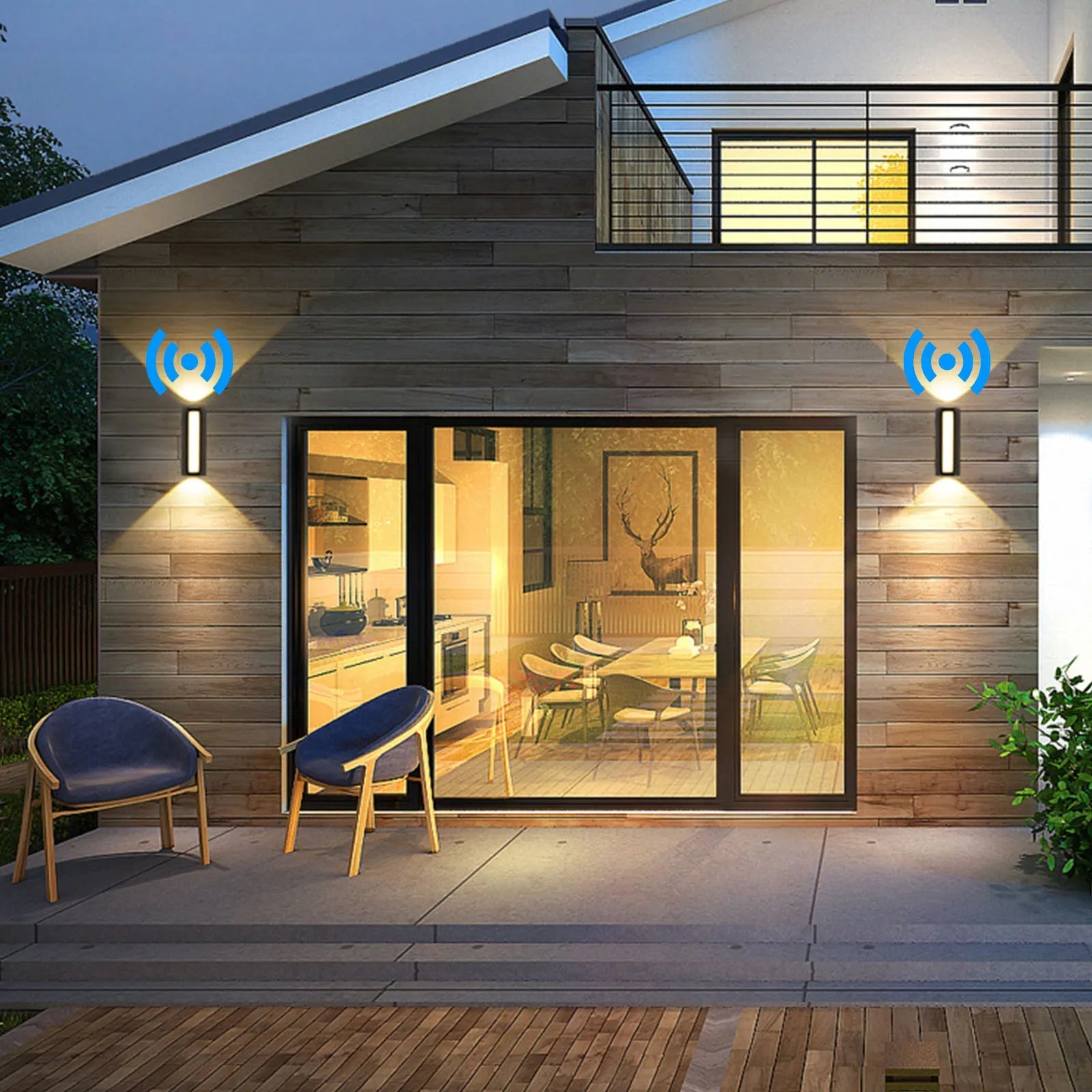 Rustica - LED-Wandleuchte 10 W, Schutzart IP66