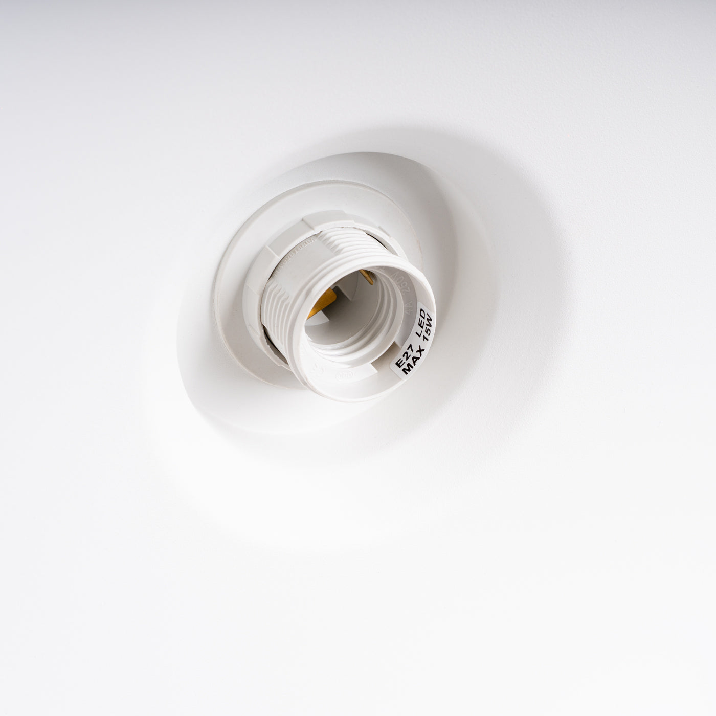 Orbita - Weiße Pendelleuchte, 35 cm, Retro-Stil