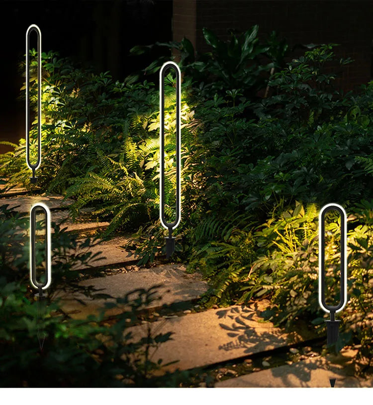 Pathlux - Runde LED-Gartenleuchte IP65 aus Edelstahl