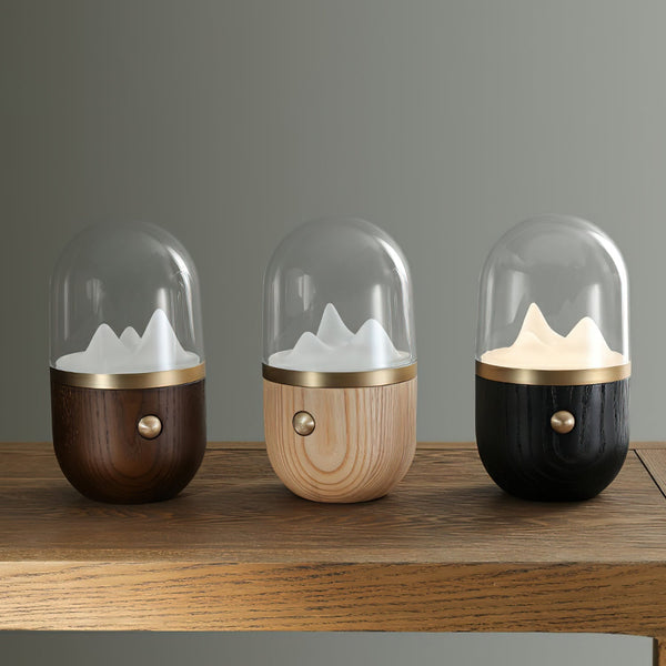 Mountain - Nachttischlampe Mountain Peak mit mattiertem