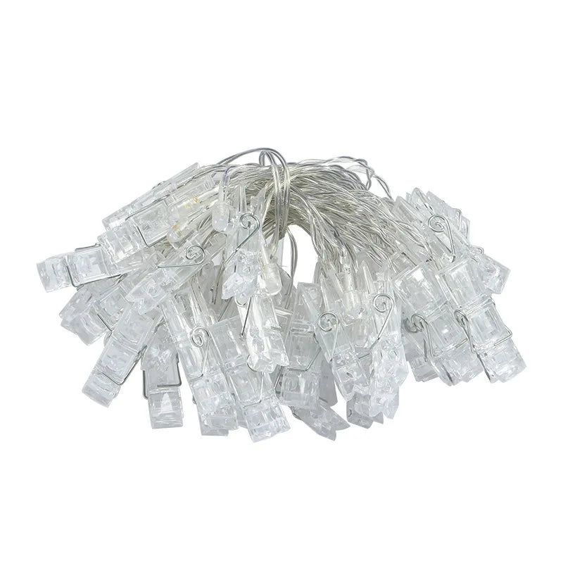Girla - LED-Lichterkette mit Fotoclips