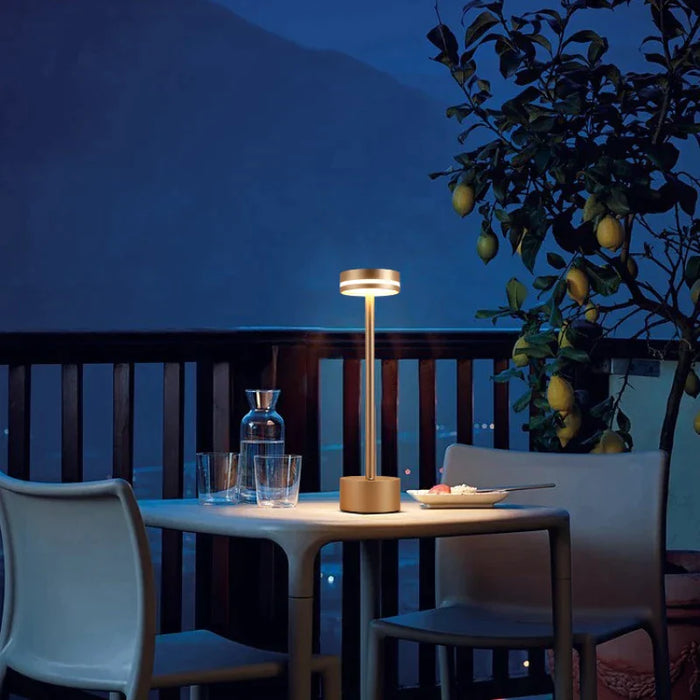 Brix - Tragbare LED-Tischleuchte aus Aluminium, dimmbar
