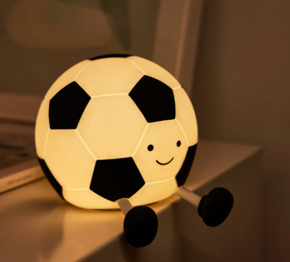 GlowKick - Fußball Nachtlicht aus Silikon, USB