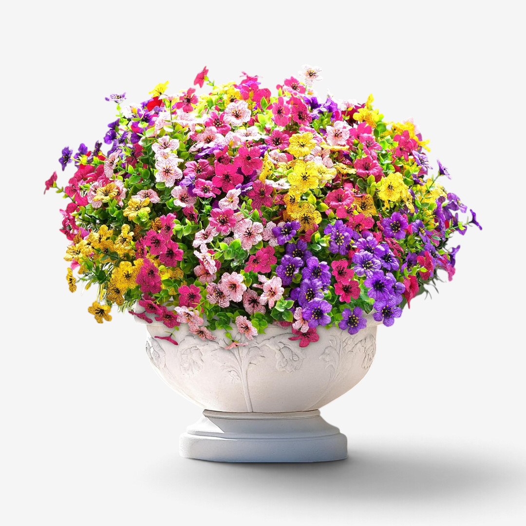 Virelona – Künstliche Dekoblumen mit Erdspieß
