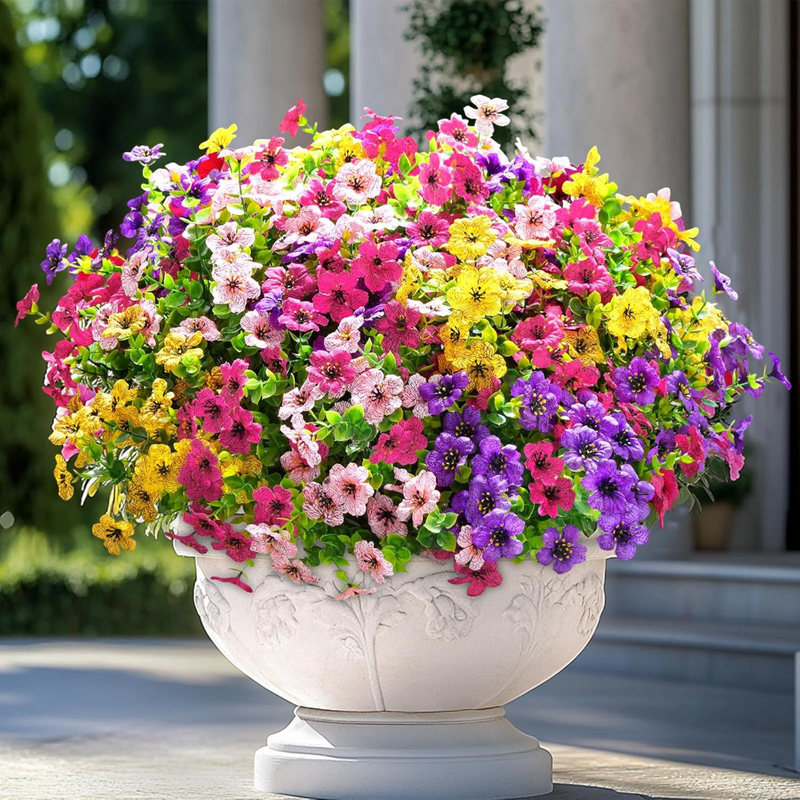 Virelona – Künstliche Dekoblumen mit Erdspieß