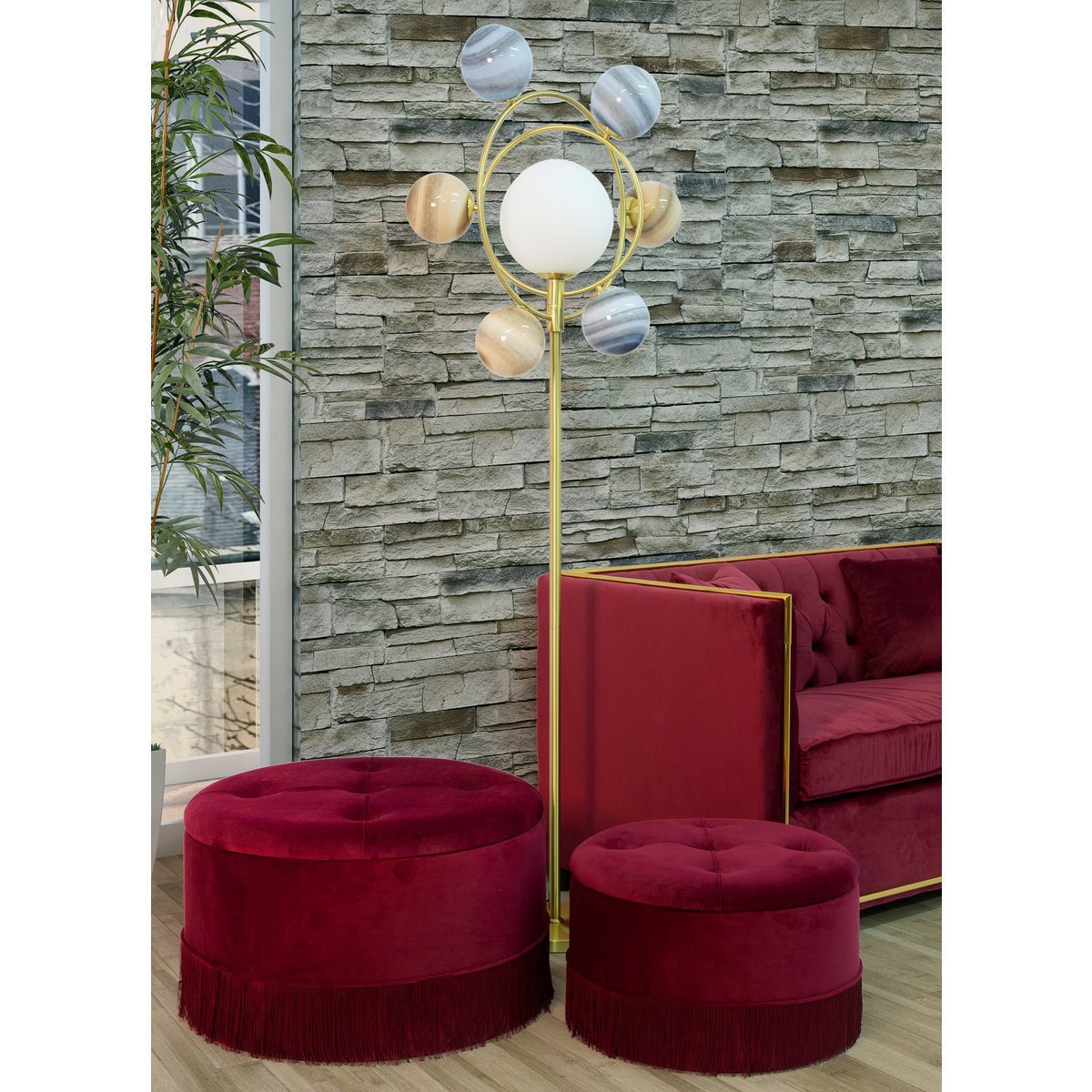 Alexandra - Decor - Universo Gold Stehleuchte