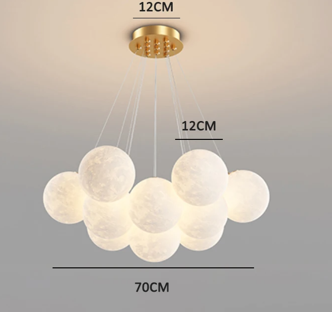 DreamGlow - Hängeleuchte Kinderzimmer 3D-Druck Design aus